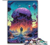 Rompecabezas de 2000 Piezas Aventurero Espacial, para Mayores de 14 años, Juegos Divertidos, Actividades en casa, Regalos de cumpleaños y de Viaje (70x100cm)