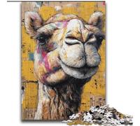 Rompecabezas de 2000 Piezas Camel Art: Ayuda a ejercitar el Cerebro, Juguetes adictivos para Cultivar la Paciencia, decoración, 70x100cm