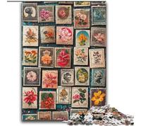 Rompecabezas de 2000 Piezas con Collage de Plantas y Flores para Adolescentes Interacción Entre Padres e Hijos Que Reduce el estrés (70x100cm)