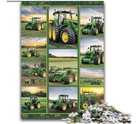 Rompecabezas de 2000 Piezas con Tractor agrícola para Adultos Juego desafiante y colección de Artistas para Toda la Familia Bellas Artes para niños a Partir de 14 años (70x100cm)