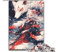Rompecabezas de 2000 Piezas de Dios de los Zorros para Adolescentes ¡Cada Pieza es única! Un Juego desafiante y Divertido para Toda la Familia (70x100cm)