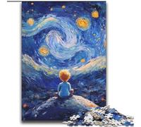 Rompecabezas de 2000 Piezas de El Principito del Cielo Nocturno para Adultos y Adolescentes, a Partir de 14 años, decoración del hogar, Juegos Familiares, cumpleaños (70x100cm)