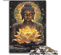 Rompecabezas de 2000 Piezas de estatuas de Buda para Adultos y Adolescentes, Noches de Juegos, Juguete Colorido para Regalar en casa (70x100cm)