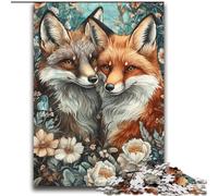 Rompecabezas de 2000 Piezas de Fantasy Fox para Adultos, Mayores de 14 años Decoración de Pared, Ideal para cumpleaños (70x100cm)