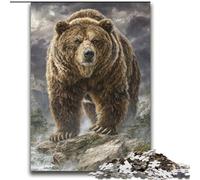 Rompecabezas de 2000 Piezas de Fantasy Grizzlies para Adultos y Adolescentes Alivia el estrés, Pasa el Tiempo en casa y fomenta el Amor en Pareja (70x100cm)