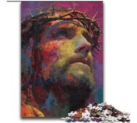 Rompecabezas de 2000 Piezas de Jesús para Adultos y Adolescentes ¡Cada Pieza es única! Un Juego desafiante y Divertido para Toda la Familia 70x100cm