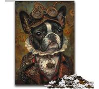 Rompecabezas de 2000 Piezas de King Bulldog para Adultos y Adolescentes, Juegos educativos, Juguetes de Bricolaje con póster a Juego y Hoja de Trivia para Mayores de 14 años (70x100cm)