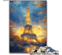 Rompecabezas de 2000 Piezas de la Torre Eiffel en París para Adultos y Adolescentes Juego desafiante y Educativo para Toda la Familia, Ideal para cumpleaños y Navidad (70x100cm)