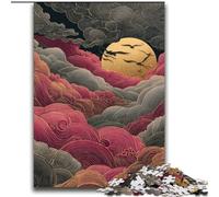 Rompecabezas de 2000 Piezas de Olas de Estilo japonés para Adolescentes y Adultos Ayuda a ejercitar el Cerebro Juguetes adictivos para Cultivar la Paciencia Decoración 70x100cm