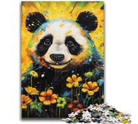 Rompecabezas de 2000 Piezas de Pandas Coloridos para Adolescentes y Adultos Un Juego desafiante Ideal para Regalar a Toda la Familia (70x100cm)
