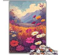 Rompecabezas de 2000 Piezas Flores Silvestres de Verano para Adultos y Adolescentes, un Juego desafiante y Familiar Que interactúa Entre Padres e Hijos (70x100cm)
