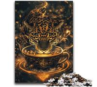 Rompecabezas de 2000 Piezas Místico Espíritu Jaguar para Adolescentes y Adultos, Ideal como Juego Educativo, Juguete de desafío, decoración única para el hogar y Regalos (70x100cm)