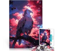 Rompecabezas de 2000 Piezas para Adolescentes Águila Celestial Etérea Juego de Preguntas con Piezas de Formas aleatorias Que se entrelazan Completamente 70x100cm