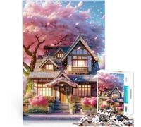 Rompecabezas de 2000 Piezas para Adolescentes Anime Sakura House Juegos educativos Decoración del hogar Grandes Regalos y Juguetes 70x100cm