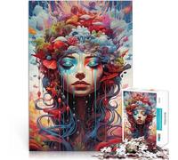 Rompecabezas de 2000 Piezas para Adolescentes Arte psicodélico Juegos Divertidos para la Familia Regalos de Amigo Secreto 70x100cm