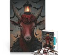 Rompecabezas de 2000 Piezas para Adolescentes Cabra del Diablo para el Juguete de desafío de Juego Educativo Apto para Parejas 70x100cm