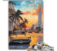 Rompecabezas de 2000 Piezas para Adolescentes, Calles de la Ciudad, Juegos educativos, decoración del hogar, colección de Artistas, Bellas Artes, 70x100cm