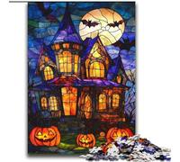 Rompecabezas de 2000 Piezas para Adolescentes, Castillo de Halloween, diversión Familiar, Actividades en casa, Regalo de cumpleaños, Regalos de Viaje, para niños de 14 años en adelante, 70x100cm