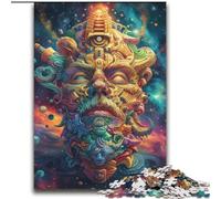 Rompecabezas de 2000 Piezas para Adolescentes, con diseño de Humanos psicodélicos, para Mayores de 14 años, Adultos y Adolescentes, 70x100cm
