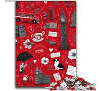 Rompecabezas de 2000 Piezas para Adolescentes de Londres a Partir de 14 años Juguete Educativo Intelectual descompresor Gran Regalo 70x100cm