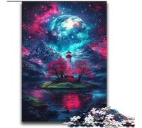 Rompecabezas de 2000 Piezas para Adolescentes Dengta Under The Blood Moon, Juegos educativos, decoración del hogar, colección de Artistas, Bellas Artes, 70x100cm