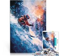 Rompecabezas de 2000 Piezas para Adolescentes Descenso emocionante Análisis y lógica Actividades Divertidas en casa, Regalos de cumpleaños, Regalos de Viaje, 70x100cm