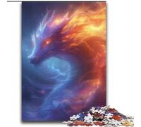 Rompecabezas de 2000 Piezas para Adolescentes Dragones en Las Nubes Ayuda al Cerebro a ejercitar Juguetes adictivos para Cultivar la Paciencia Decoración 70x100cm