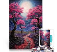 Rompecabezas de 2000 Piezas para Adolescentes El Camino de Medianoche Juego desafiante Decoración de Pared cumpleaños y Navidad 70x100cm