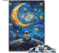 Rompecabezas de 2000 Piezas para Adolescentes El Principito del Cielo Nocturno, Juguetes educativos, decoración única para el hogar y Regalos para Mayores de 14 años, 70x100cm