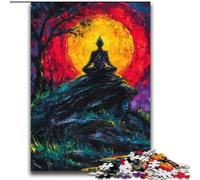 Rompecabezas de 2000 Piezas para Adolescentes, Estatua misteriosa de Buda, Juego desafiante, Juguetes, Regalo Ideal para Toda la Familia a Partir de los 14 años, 70x100cm