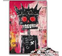 Rompecabezas de 2000 Piezas para Adolescentes, Estilo Basquiat, Esqueleto del Rey, para Mayores de 14 años, Juguete Educativo Intelectual descompresor, Gran Regalo, 70x100cm