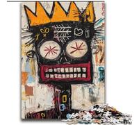 Rompecabezas de 2000 Piezas para Adolescentes, Estilo Basquiat, King, desafiantes Juegos Familiares, Juguete DIY para decoración de Pared del hogar, 70x100cm
