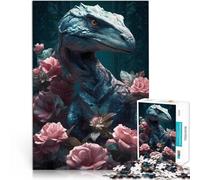 Rompecabezas de 2000 Piezas para Adolescentes Fantasía de Velociraptor Juegos educativos Actividades Divertidas en casa, Regalos de cumpleaños, Regalos de Viaje, 70x100cm