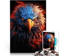 Rompecabezas de 2000 Piezas para Adolescentes Incendio del Orgullo del Águila Americana Montaje de Patrones Gran Regalo 70x100cm