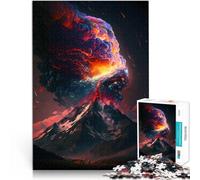 Rompecabezas de 2000 Piezas para Adolescentes Infierno en erupción Juego práctico Decoración de Pared cumpleaños y Navidad 70x100cm