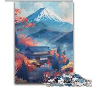 Rompecabezas de 2000 Piezas para Adolescentes, Juego Familiar de Templo japonés, antiestrés, desafío difícil, Adecuado para Parejas, 70x100cm