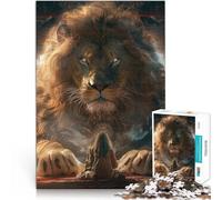 Rompecabezas de 2000 Piezas para Adolescentes León de la Sabiduría Acertijo para Cada Pieza es única: un desafiante y Divertido Juego Familiar 70x100cm