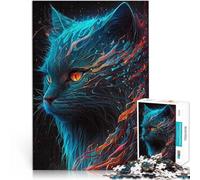 Rompecabezas de 2000 Piezas para Adolescentes Maravilloso Gato Persa Desafiante Difícil Cada Pieza es única: un desafiante y Divertido Juego Familiar 70x100cm