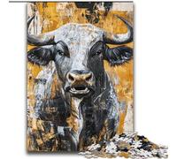 Rompecabezas de 2000 Piezas para Adolescentes, Regalo de Black Gold Bull, desafiantes Juegos Familiares, Juguete DIY para decoración de Pared del hogar, Regalos de 70x100cm
