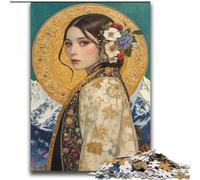 Rompecabezas de 2000 Piezas para Adolescentes, Regalo Elegante de la Diosa de la montaña, un desafío difícil y antiestrés, Toda la Familia, 70x100cm