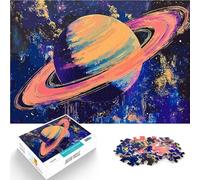 Rompecabezas de 2000 Piezas para Adolescentes Saturno en el Espacio Juego Educativo Familiar Juego Educativo para cumpleaños y Navidad. 70x100cm
