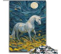 Rompecabezas de 2000 Piezas para Adolescentes, Unicornio Misterioso, diversión Familiar, Actividades en casa, Regalo de cumpleaños, Regalos de Viaje, para niños de 14 años en adelante, 70x100cm