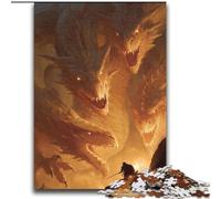 Rompecabezas de 2000 Piezas para Adolescentes y Adultos, dragón Malvado, para Mayores de 14 años, Juego Intelectual, Regalos de cumpleaños y Navidad, 70x100cm
