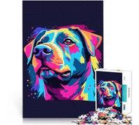Rompecabezas de 2000 Piezas para Adultos Animal Perro Rottweiler Juegos Divertidos para la Familia Regalo de Obra de Arte 70x100cm