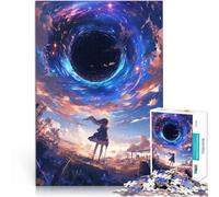Rompecabezas de 2000 Piezas para Adultos Anime del Mundo del Agujero Negro Juego Educativo Familiar Regalos de Amigo Secreto 70x100cm