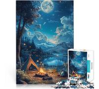 Rompecabezas de 2000 piezas para adultos carpas bajo el cielo nocturno rompecabezas de decoración para el hogar Impresionantes regalos y juguetes 27,56 pulgadas x 39,37 pulgadas Adolescentes 14 Años y