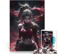 Rompecabezas de 2000 Piezas para Adultos Chica de Juegos Oscura y Sexy Juguetes de Bricolaje Decoración hogar 70x100cm