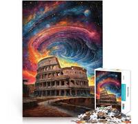 Rompecabezas de 2000 Piezas para Adultos “Coliseo Celestial” Hecho de Papel,para Mayores de 14 años Juguetes educativos de Aprendizaje Juegos Familiares Una Obra de Arte。tamaño:70x100cm