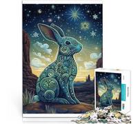 Rompecabezas de 2000 Piezas para Adultos Conejito de Colores Hecho de cartón para Mayores de 14 años Juego Intelectual Regalo Divertido para la Familia tamaño:70x100cm