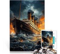 Rompecabezas de 2000 Piezas para Adultos Crucero por el mar Hecho de Papel，para Mayores de 14 años Actividades Familiares Regalo - Juego desafiante。tamaño：70x100cm/27.5x39.3pulgada